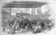 006 1850 Passengers embarking at Liverpool docks